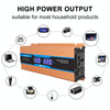 Carmaer Modified Sine Wave 48V to 220V 1200W Car Multi-function Double Digital Display Inverter Household Power Converter