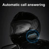 X6 Helmet Bluetooth Headset Wireless Waterproof Moto Handsfree Stereo Headphone(Soft Line Wheat)
