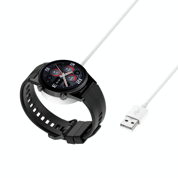 For Honor Watch GS3 TMA-L19 Integrated Mmagnetic Suction Watch Charging Cable, Length: 1m(White)