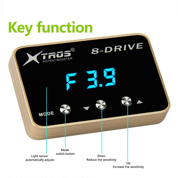 For Toyota Yaris 2006- TROS 8-Drive Potent Booster Electronic Throttle Controller Speed Booster