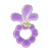 Baby Food-Grade Silicone Grape Teether Toddler Teething Sticks Fruit Silicone Nibbles, Color: Purple