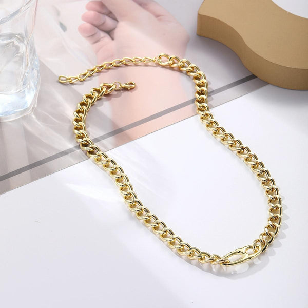 Punk Vintage Velvet Clavicle Chain Metal Rock Necklace, Spec: N2211-11