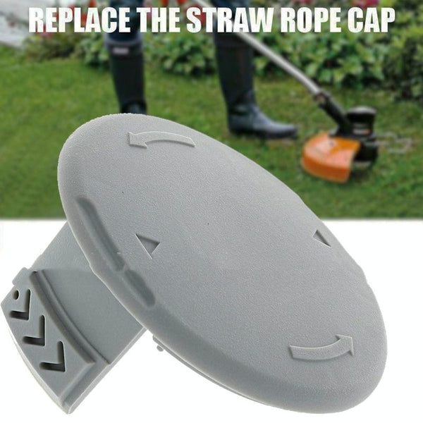 2PCS RY3-1 Mowing Line Cover Grass Head Valve Core For Ryobi One+AC14RL3A(Gray)