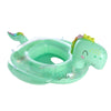 Children Adult Cartoon Inflatable Swimming Ring, Pattern: Sequenant Green Dinosaur Lap