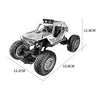 JZRC Alloy Remote Control Off-Road Vehicle Charging Remote Control Car Toy For Children Medium Alloy Silver
