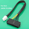 For Acer 24P To 6P ATX Power Supply Motherboard Conversion Cable, Model: Set Net 30cm
