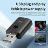 M08 USB Bluetooth 5.3 Adapter Hands-Free Call Car Wireless Audio Receiver