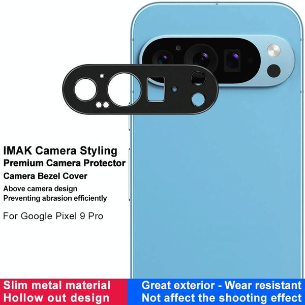 For Google Pixel 9 Pro IMAK Metal Camera Lens Protector Cover