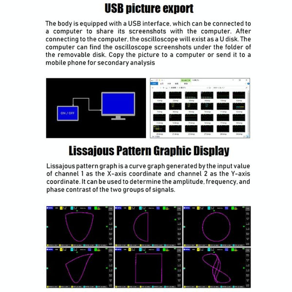 FNIRSI 1013D 1GS Sampling Dual Channel 100M Bandwidth Digital Oscilloscope, US Plug(English)