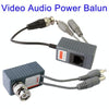 CCTV Balun Video/Audio/Power Over CAT5 1200ft Transmitter/Receiver