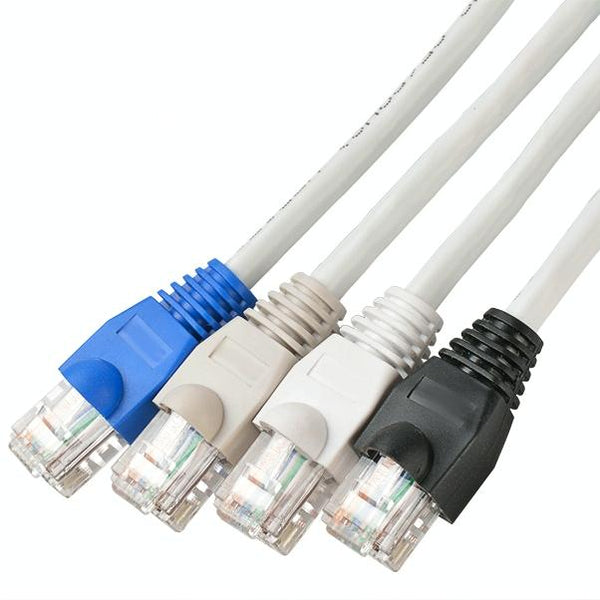 Network Cable Boots Cap Cover for RJ45, White (100 pcs in one packaging , the price is for 100 pcs)(White)