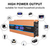 Carmaer Modified Sine Wave 24V to 220V 2200W Car Multi-function Double Digital Display Inverter Household Power Converter