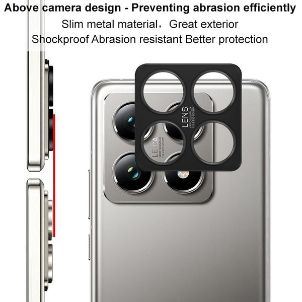 For Xiaomi 14T Pro IMAK Metal Camera Lens Protector Cover