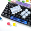 2 PCS DIY Keycap Silicone Mold OEM Mechanical Keyboard Silicone Mold, Style: MD3523