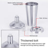 Stainless Steel Thickened Adjustable Foot Cup Type Cupboard Foot, 100mm