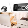 USB BM to BF Printer Extension Cable with Screw Hole, Length: 1.5m