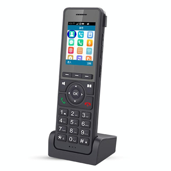 S07 Mobile Handheld WIFI Wireless Phone IP VOIP SIP Phone Support 4G Charging Base Network Phone