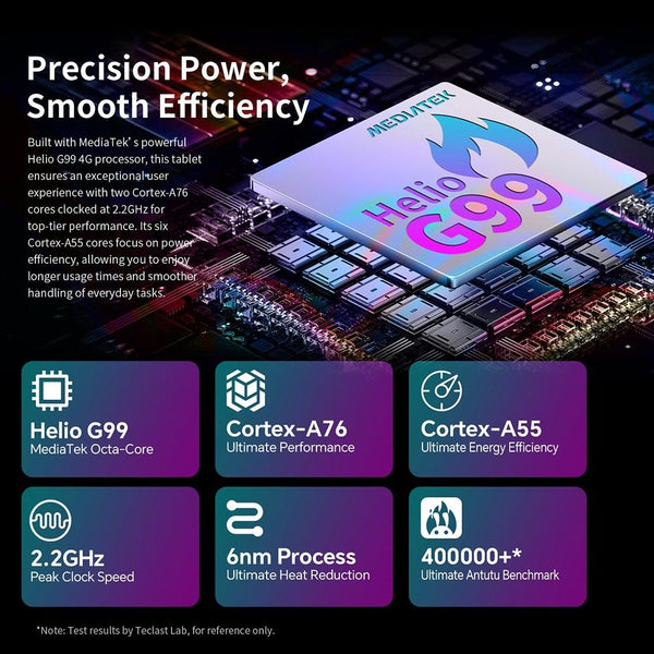 Teclast T70 4G LTE Tablet PC, 8GB+256GB, 14 inch Android 14 MediaTek Helio G99 Octa Core, Support Dual SIM