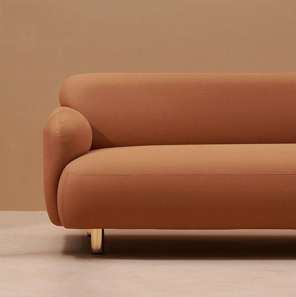 LH-OU050 Thickened Stainless Steel Furniture Support Legs, Height: 8cm(Rose Gold)