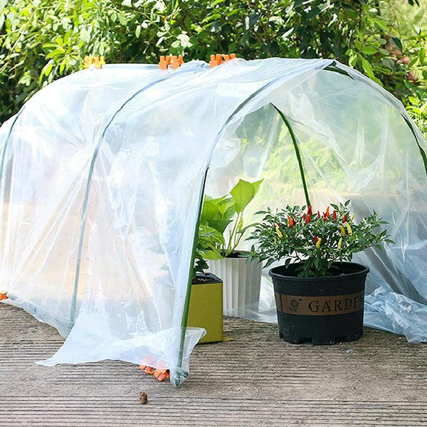 3 x 6m Transparent Plant Antifreeze Film Waterproof Cover Window Sealing Film Greenhouse PE Film