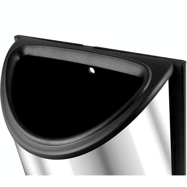 Stainless Steel Garbage Bag Storage Box Kitchen Wall Mounted Shoe Cover Bag