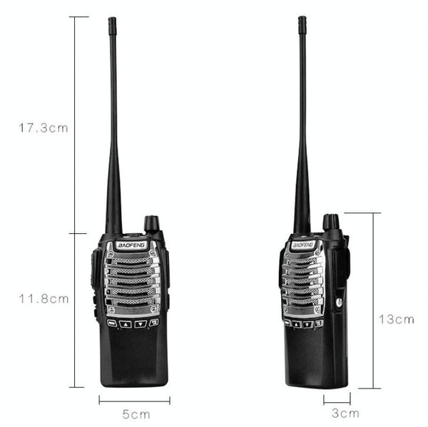 Baofeng UV-8D 8W High-power Dual-transmit Button Multifunctional Walkie-talkie, Plug Specifications:UK Plug