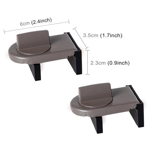 Sliding Sash Stopper Cabinet Locks & Straps Doors Security Anti-theft Lock Window Door Baby Safety Lock