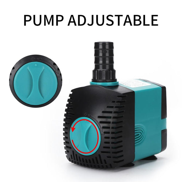 EB-302 6W Aquarium Submersible Water Pump Fountain Filter Fish Pond,EU Plug