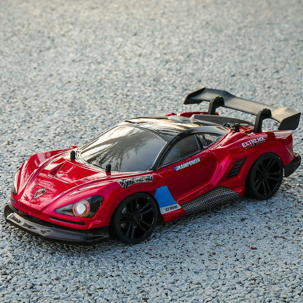 JJR/C  Q117 Remote Control Electric 4WD Stunt Car, Style:Race Car(Red)