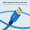 Printer / Hard Disk USB 3.0 Male to Female Extension Cable, Length:0.3m(Blue)