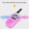 2 PCS BaoFeng BF-T3 1W Children Single Band Radio Handheld Walkie Talkie with Monitor Function, UK Plug