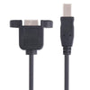 USB BM to BF Printer Extension Cable with Screw Hole, Length: 1.5m