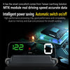 T900 GPS HUD Head-Up Display, Speed, Mileage, Voltage, Fatigue Alarm (Green)