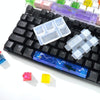 2 PCS DIY Keycap Silicone Mold OEM Mechanical Keyboard Silicone Mold, Style: MD3525