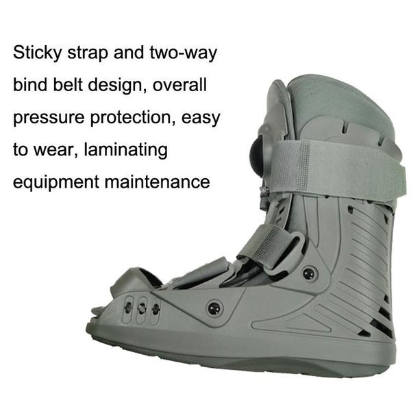 Ankle Support Inflatable Achilles Tendon Boots Air Bag Full Bag Walking Shoes(L)