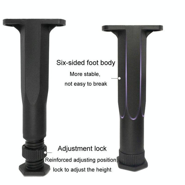 20-37cm Adjustable Underbed Beam Support Holder Retractable Furniture Booster Bracket
