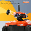 Tank Car Toys 720P HD Camera RC Car With Real-time Surveillance With Remote Controller(Blue)