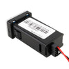 Car QC3.0 Fast Charge USB Interface Modification Charger for Toyota, Fuse to Take Power(Ice Blue Light)