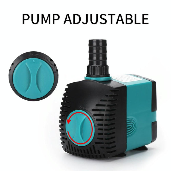 EB-301 3W Aquarium Submersible Water Pump Fountain Filter Fish Pond,EU Plug