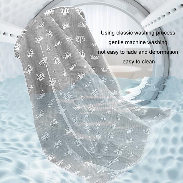 Anti-exposure Nursing Pad Outdoor Fig Leaf Stroller Mosquito Net, Color: Starcraft