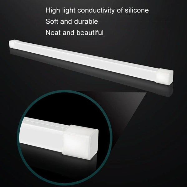 COOLMOON F300 Square Panoramic Glow ARGB Light Bar Desktop Computer Case Interior Decorative Ambient Light