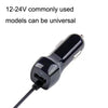 522AL Fast Charging With Cable Car Charging, Output Interface: Micro USB (Black)