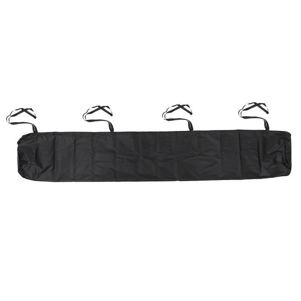 Retractable Roller Blind Awning Waterproof and Dustproof Protective Cover, Length: 2.5m (Black)