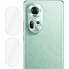 For OPPO Reno11 5G Global 2 PCS/Set IMAK HD Glass Rear Camera Lens Film