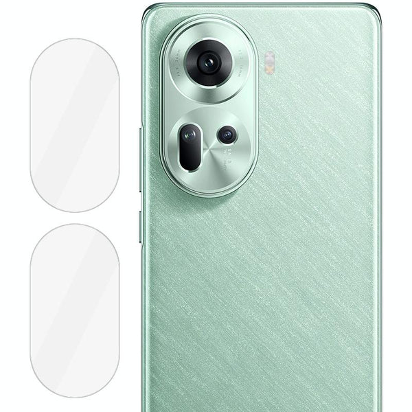 For OPPO Reno11 5G Global 2 PCS/Set IMAK HD Glass Rear Camera Lens Film