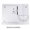 S3  96W Liftable Table Mini Table Saw Aluminum Cutting Machine,Spec: Silver Standard(EU Plug)