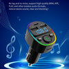 Car Bluetooth MP3 Player Audio FM Transmitter with Ambient Light