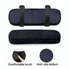 Chair Armrest Cushion Office Chair Pillow Pad Elbow Rest Cushion(Black)