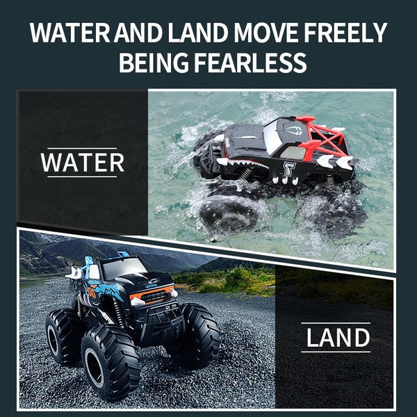 Q127 AB Model Amphibious Remote Control Car, Style:Type A(Red)