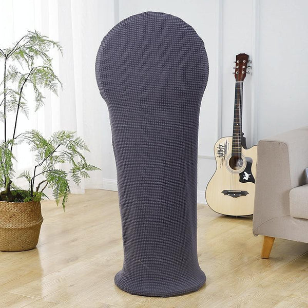 Round Elasticity Fan Dust Cover Household Use Fabric Fan Protective Cover, Size: 110x45cm(Gray)